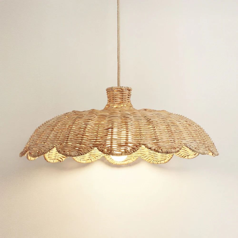 Outdoor Aurelia Rattan Pendant Light