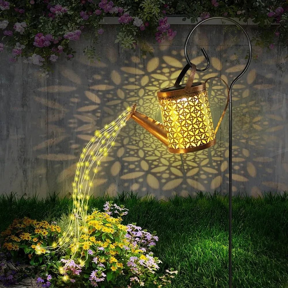 Solar Retro Hanging Lantern