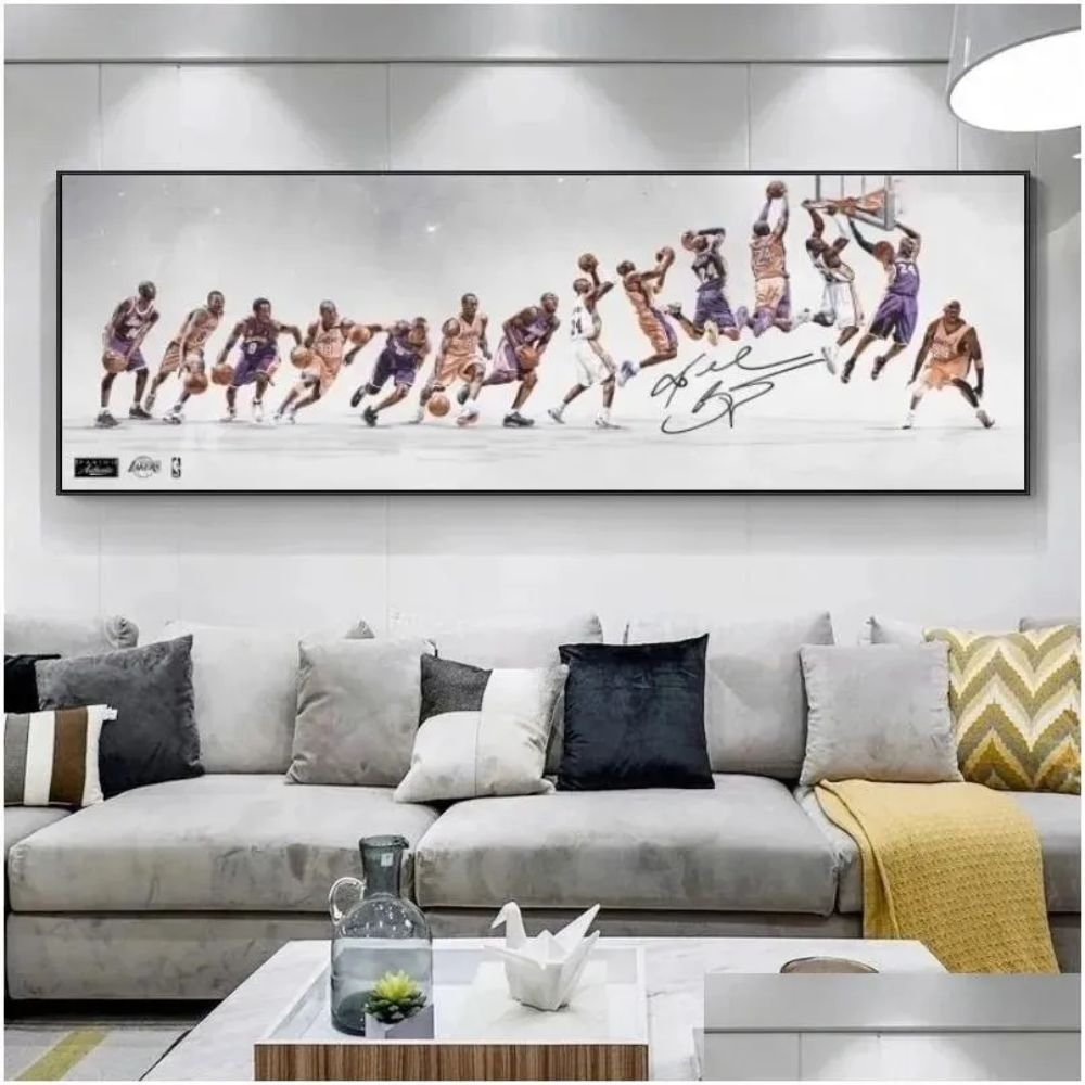 Basketball Star Canvas Print
