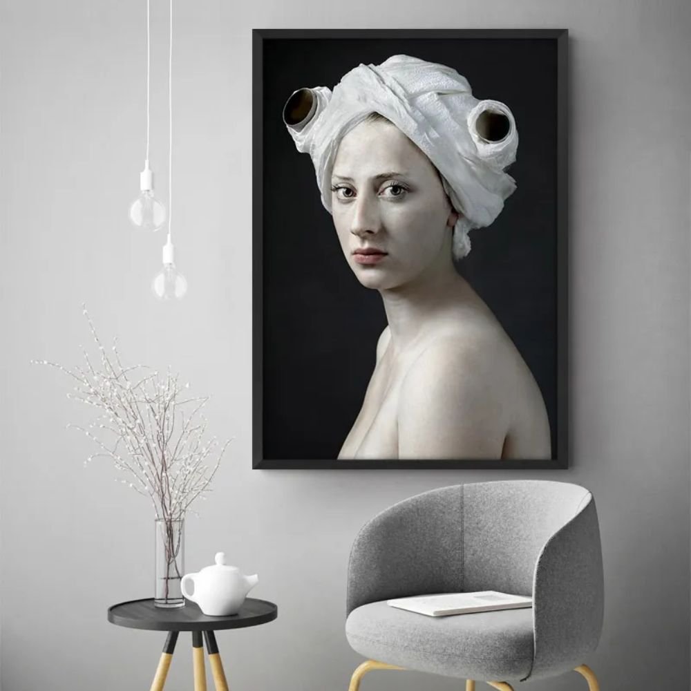 Hendrik Kerstens Photographs his Daughter Fine Art Photography Print Poster