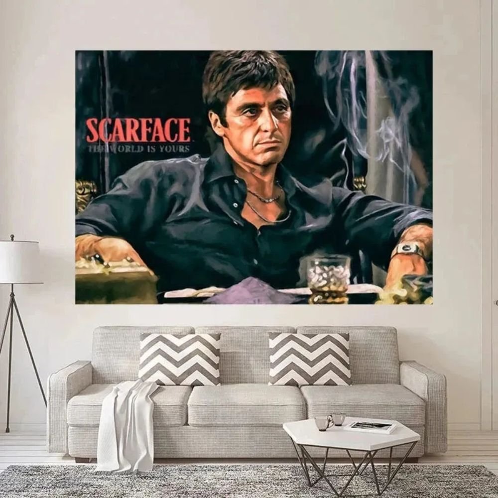 Scarface Tony Montana Canvas Print