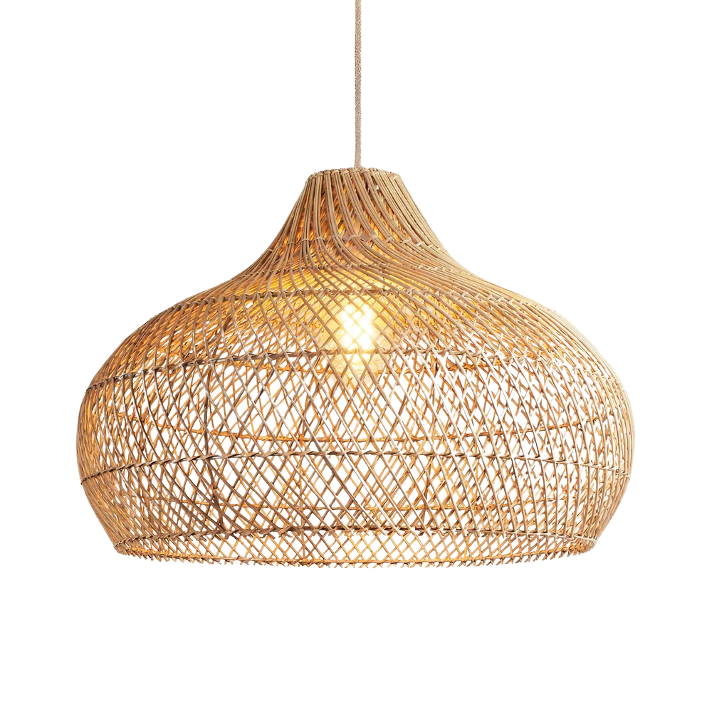 Kloe Rattan Pendant Light by Rowabi