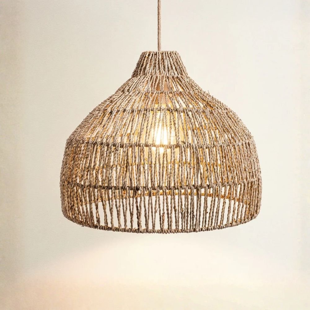 Lumiere Rattan Pendant Light by Rowabi